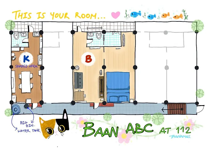 Maison d'hôtes Baan Abc At 112 Phahonyothin 55 Bangkok