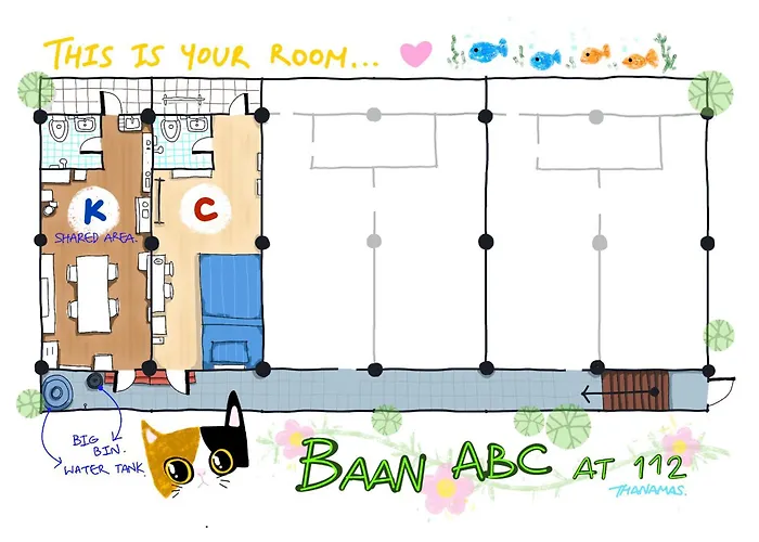 Maison d'hôtes Baan Abc At 112 Phahonyothin 55